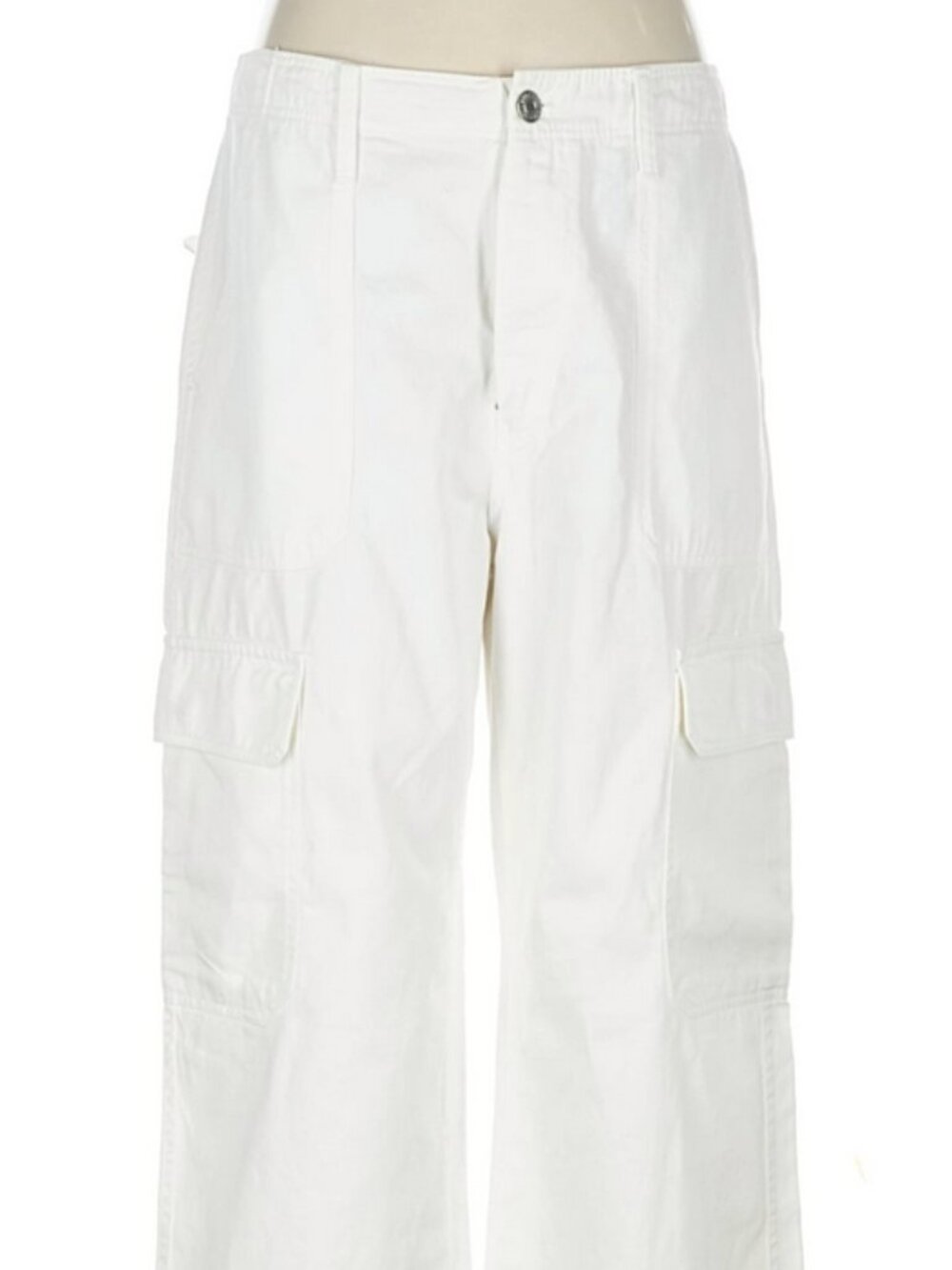 Zara white cargo pants